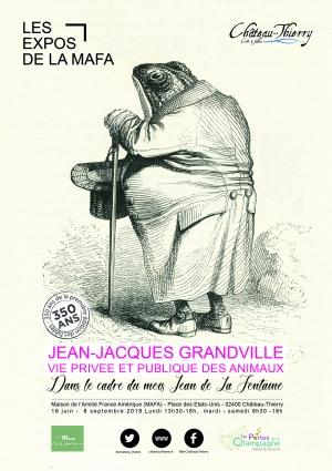 Château-Thierry Exposition JJ Grandville jusqu'au 8/09/2018